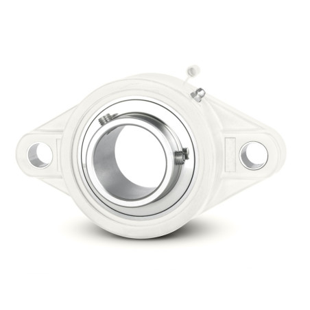 Łożysko SS UCFL 205 WHITE PLASTIC