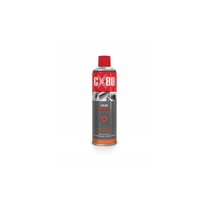 Płyn CX80 0,5l spray smar miedziany przeciwzatarciowy Płyn CX80 0,5l spray smar miedziany przeciwzatarciowy