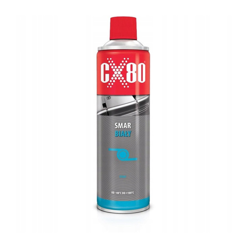 Płyn CX80 0,5l do zawiasów zamków nadwozi SMAR BIAŁY Płyn CX80 0,5l do zawiasów zamków nadwozi SMAR BIAŁY