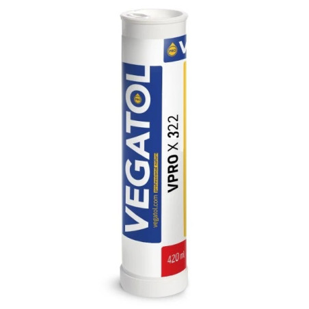 Vegatol VPRO X 322 - Smar do sworzni koparek i maszyn rolniczych kompleksowy litowy z MoS2 420 ml