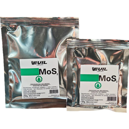 Dwusiarczek Molibdenu MoS2 Techniczny Proszek 4μm - Dodatek do smarów 100 g